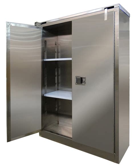 securall 60 gallon self close flammable cabinet stainless steel|60 Gal. Stainless Steel Flammable Storage Cabinet .